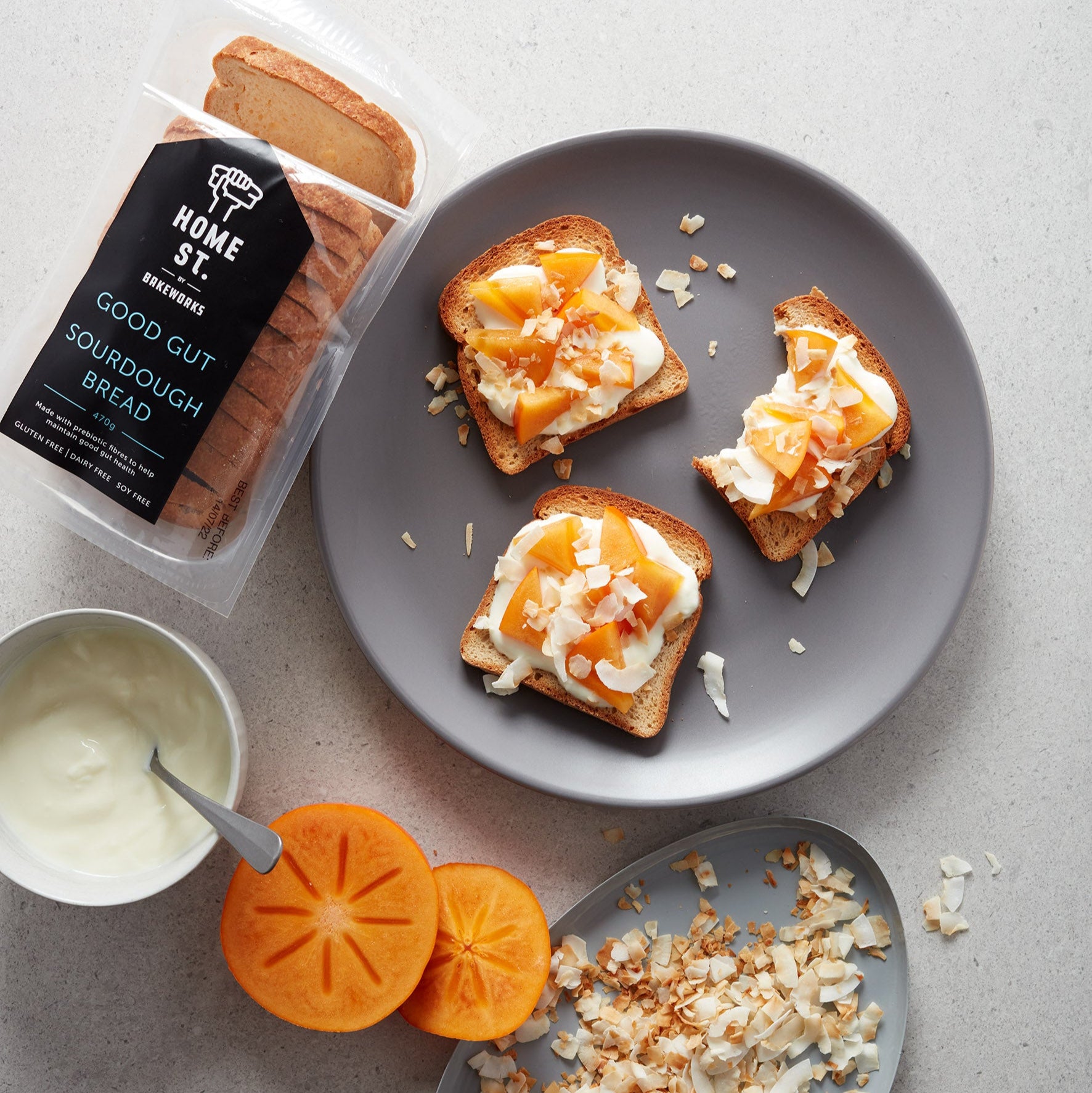 Home St. Good Gut Sourdough Bread 470g