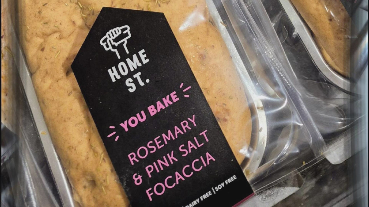 YOU BAKE Rosemary &amp; Pink Salt Focaccia